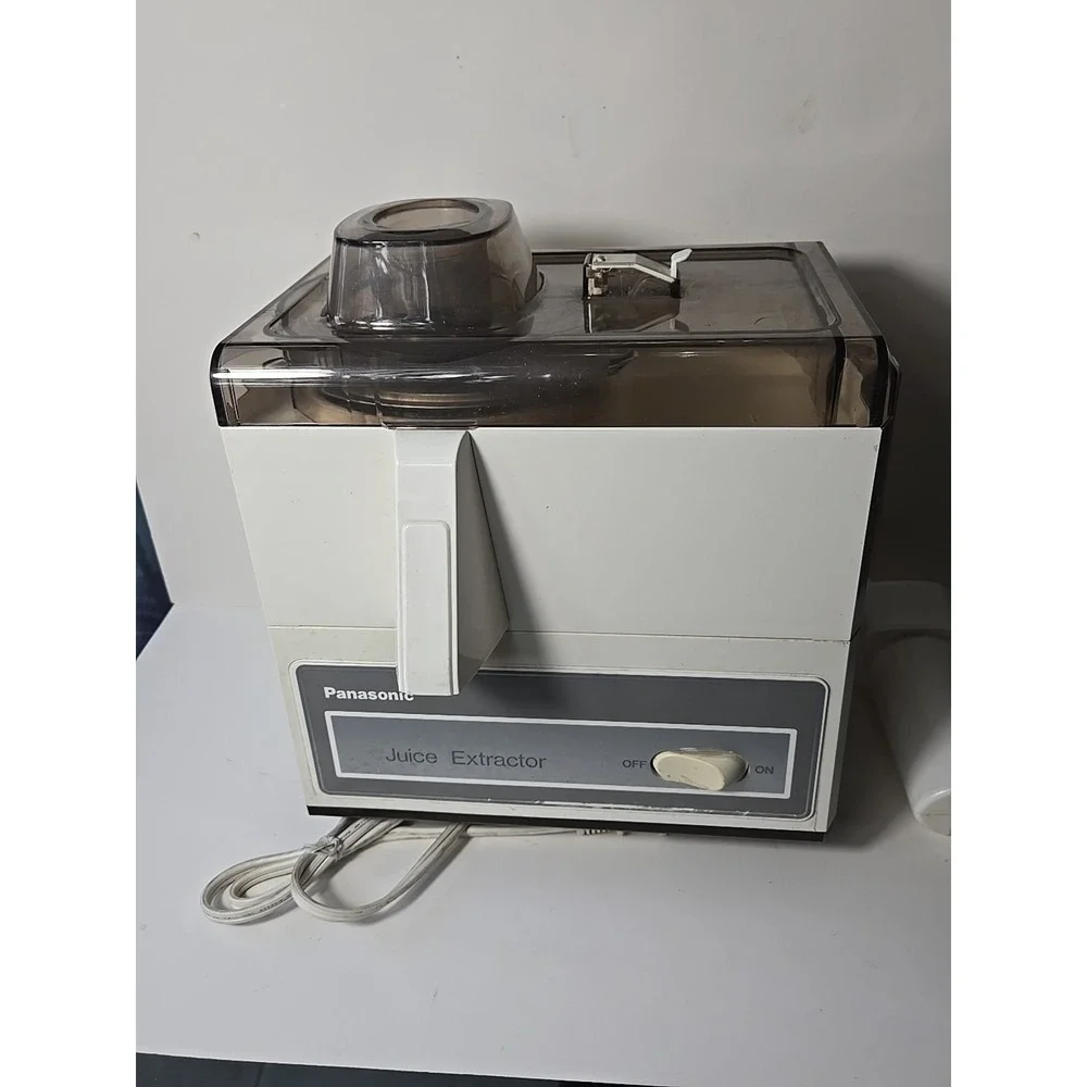 Vintage Panasonic Juicer Juice Extractor MJ-65PR Made In Japan Tested Working
